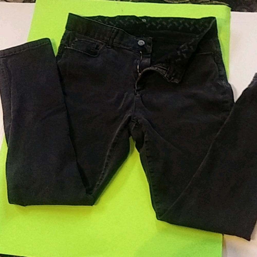 Jones New York jeans size 14 black denim